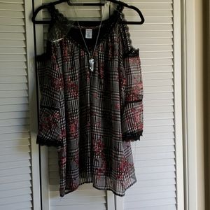 Floral blouse size:22 plus/ 3x